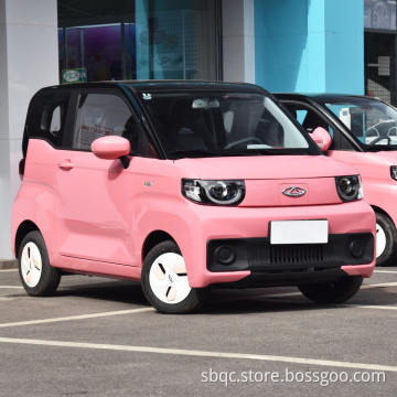 2022 Auto elettrica a buon mercato in Cina più venduta in Cina 20kW Carica rapida EV Auto 3 Porta 4 Sedili Mini Chery QQ Ice Cream